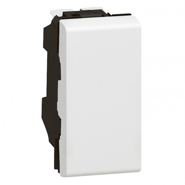 Кнопочный выключатель Legrand Mosaic -1М антимикробный New