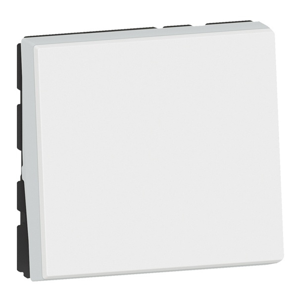 Кнопочный выключатель Legrand Mosaic -2М антимикробный New