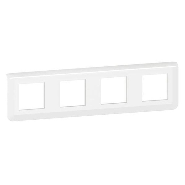 Рамка Legrand Mosaic 4х2 модуля белая New