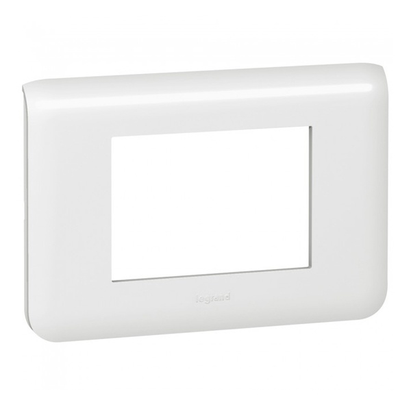 Рамка Legrand Mosaic 3 модуля белая New