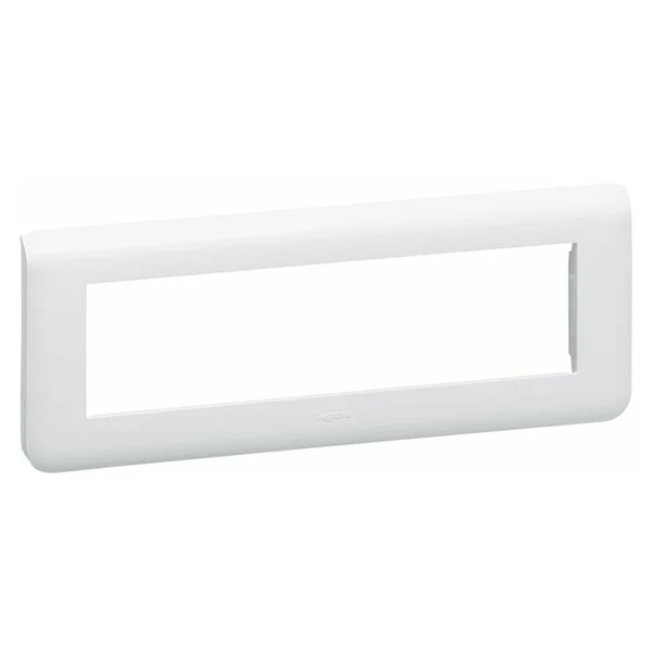 Рамка Legrand Mosaic 8 модулей белая New