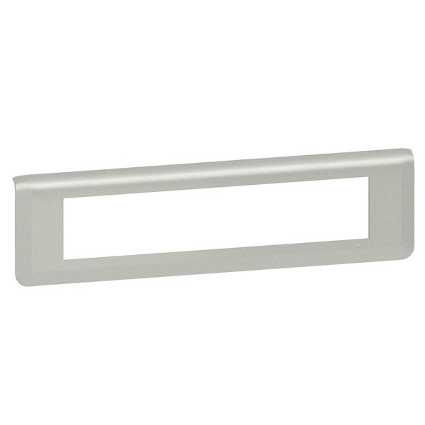 Рамка Legrand Mosaic 10 модулей алюминий New