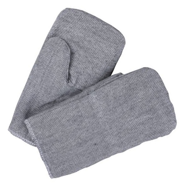 Рукавицы TDM рабочие Полюс, без наладонника, основа бязь, ватин, серые, 1 пара,