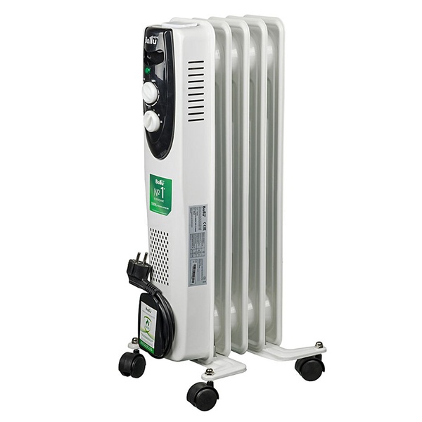 Масляный обогреватель Ballu 5 секций 1000Вт BOH/CL-05WRN/BOH/CM/CL-05WRN