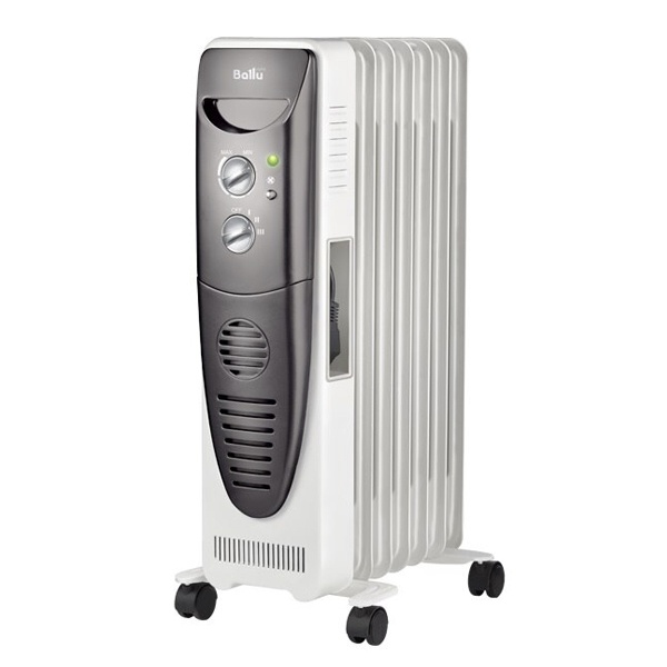 Масляный обогреватель Ballu 7 секций 1500Вт Turbo BOH/TB- 07FH 1500