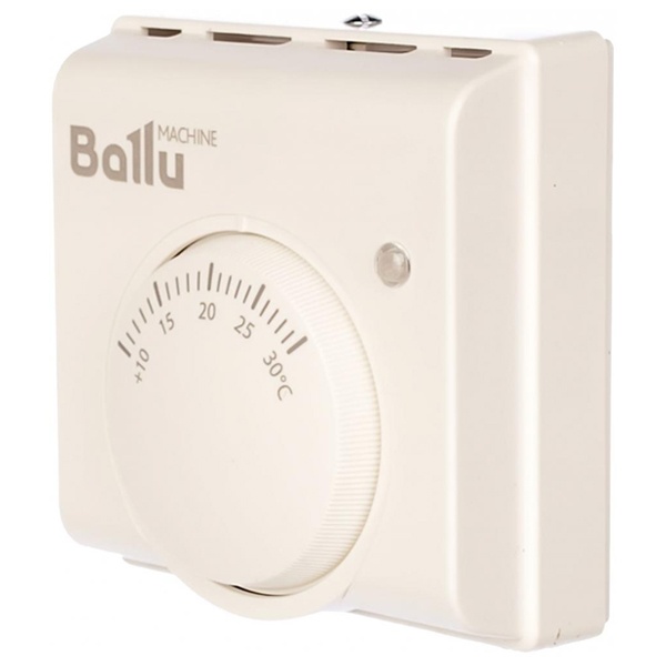 Термостат Ballu механический BMT-2 16А IP40 Белый кремовый