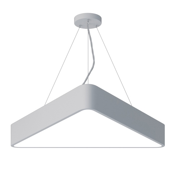 Светильник светодиодный Geometria ЭРА Delta SPO-151-W-40K-030 30W 4000K 2900Lm IP40 600x600x80 белый