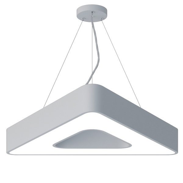 Светильник светодиодный Geometria ЭРА Delta SPO-153-W-40K-030 30W 4000K 2100Lm IP40 600x600x80 белый