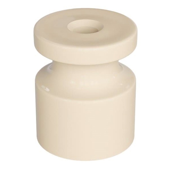 Изолятор для ретро провода TDM пластиковый слоновая кость [упак.100 шт] (бежевый)