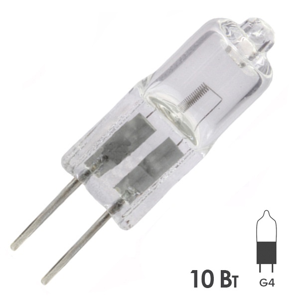 Лампа галогенная для духовых шкафов LightBest LBH 9039 10W 12V G4 CL Oven 450°С