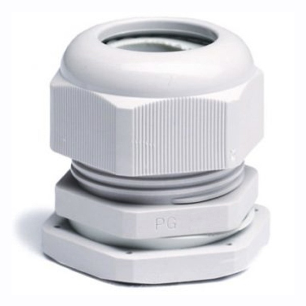 Кабельный ввод DEKraft типа PG 29 диаметр кабеля 20-25мм КВ101-29-IP54 белый