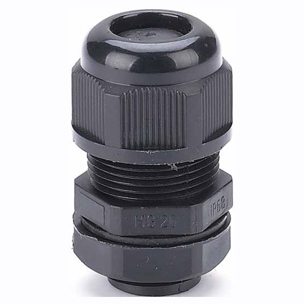 Кабельный ввод DEKraft типа MG 20 диаметр кабеля 9-14мм КВ102-20-IP68 черный
