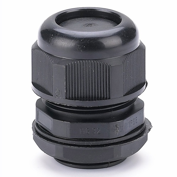 Кабельный ввод DEKraft типа MG 32 диаметр кабеля 18-25мм КВ102-32-IP68 черный