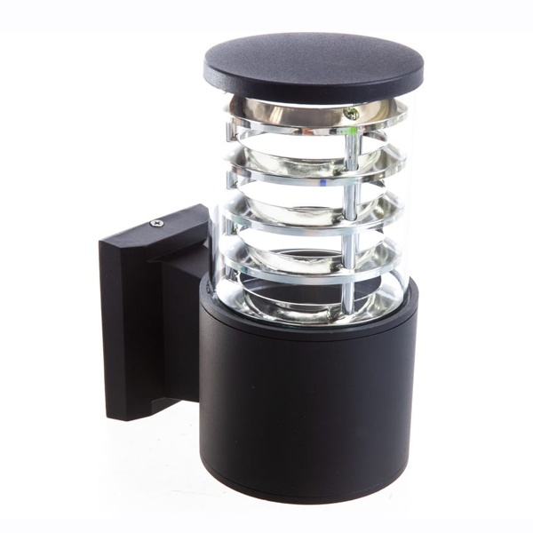 Светильник садово-парковый Сан-Франциско Feron DH0801 60W E27 230V IP54 на стену черный