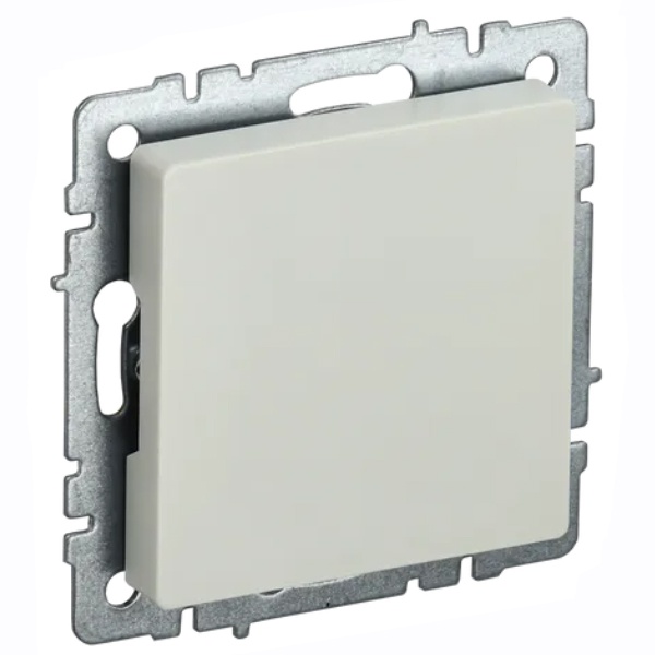 Заглушка с суппортом ИЭК BRITE бежевый (МЗ10-БрКр)