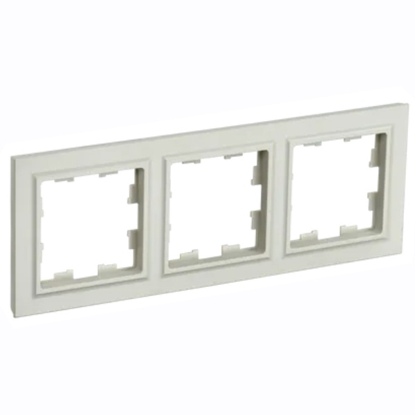 Рамка на 3 поста ИЭК BRITE бежевый (РУ-3-БрКр)