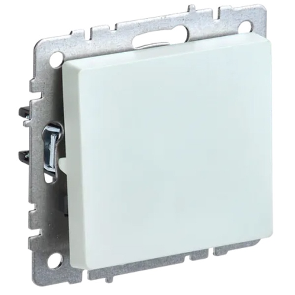 Переключатель 1-клавишный ИЭК BRITE 10А жемчуг (ВС10-1-6-БрЖ)