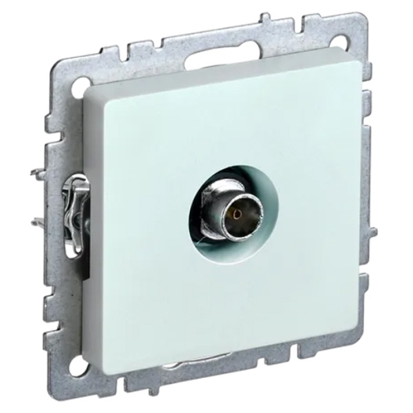 Розетка TV ИЭК BRITE оконечная жемчуг (РТВ11-0-БрЖ)