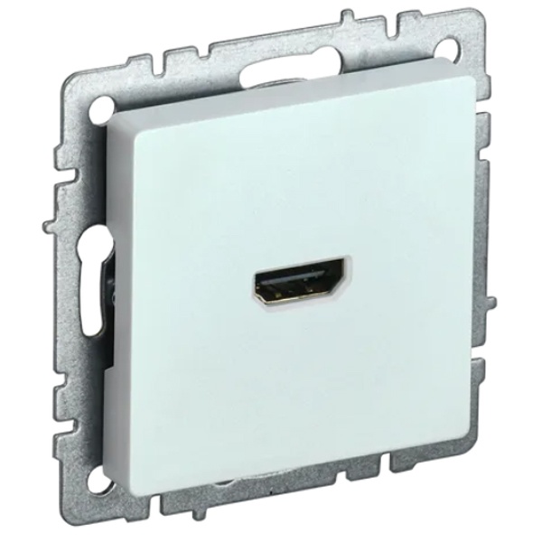 Розетка HDMI ИЭК BRITE жемчуг (РHDMI ИЭК BRITE-0-БрЖ)