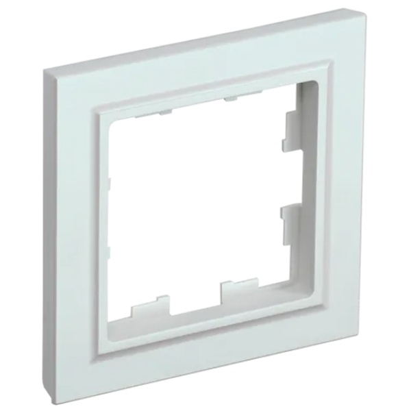 Рамка на 1 пост ИЭК BRITE жемчуг (РУ-1-БрЖ)