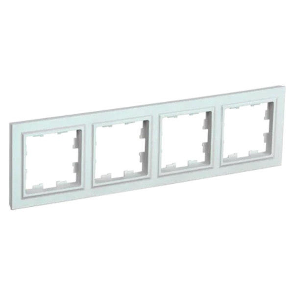 Рамка на 4 поста ИЭК BRITE жемчуг (РУ-4-БрЖ)