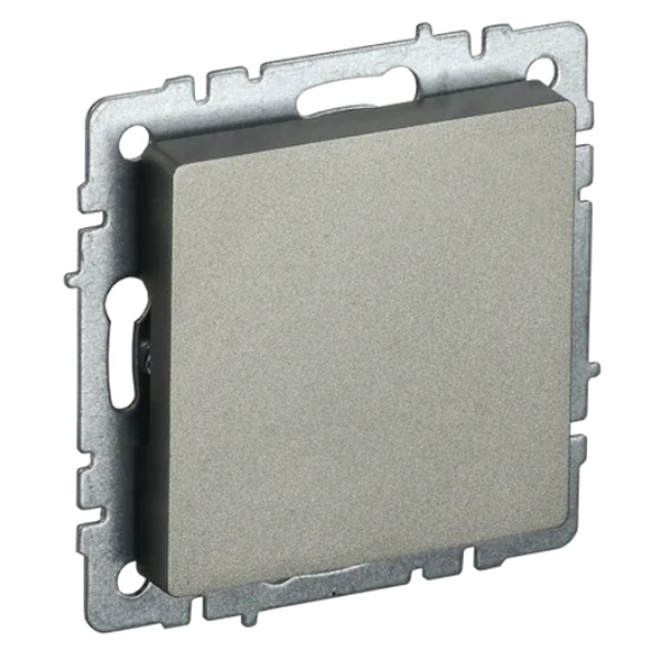 Заглушка с суппортом ИЭК BRITE шампань (МЗ10-БрШ)