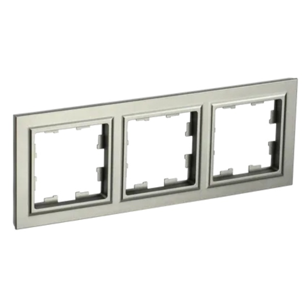 Рамка на 3 поста ИЭК BRITE шампань (РУ-3-БрШ)