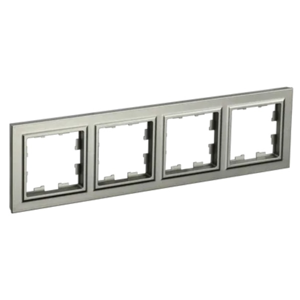 Рамка на 4 поста ИЭК BRITE шампань (РУ-4-БрШ)