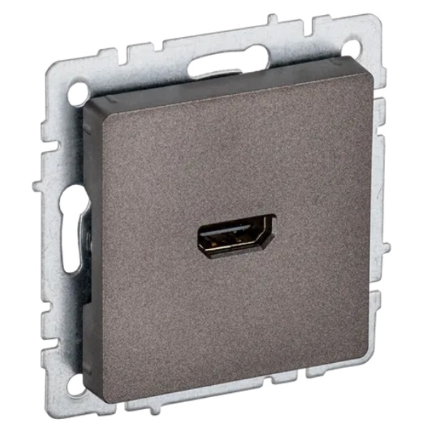 Розетка HDMI ИЭК BRITE бронза (РHDMI ИЭК BRITE-0-БрТБ)