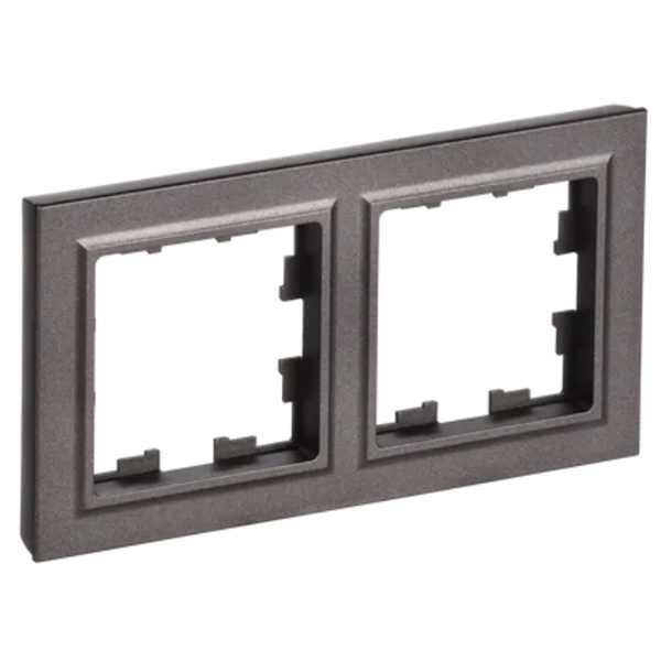 Рамка на 2 поста ИЭК BRITE бронза (РУ-2-БрТБ)