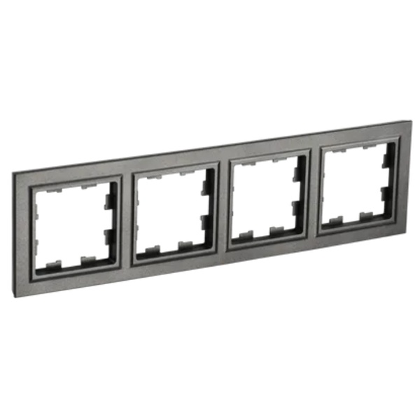 Рамка на 4 поста ИЭК BRITE бронза (РУ-4-БрТБ)