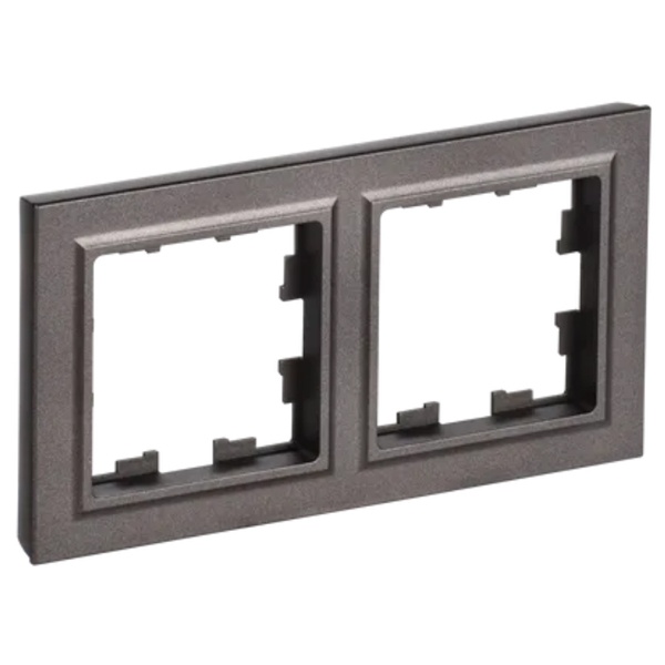 Рамка на 2 поста IP44 ИЭК BRITE бронза (РУ-2-БрТБ-44)