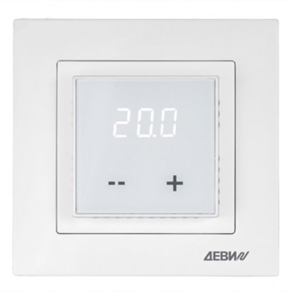 Терморегулятор Деви Room с датчиком пола, цифровой LED дисплей (замена DEVIreg™ 530 140F1030)