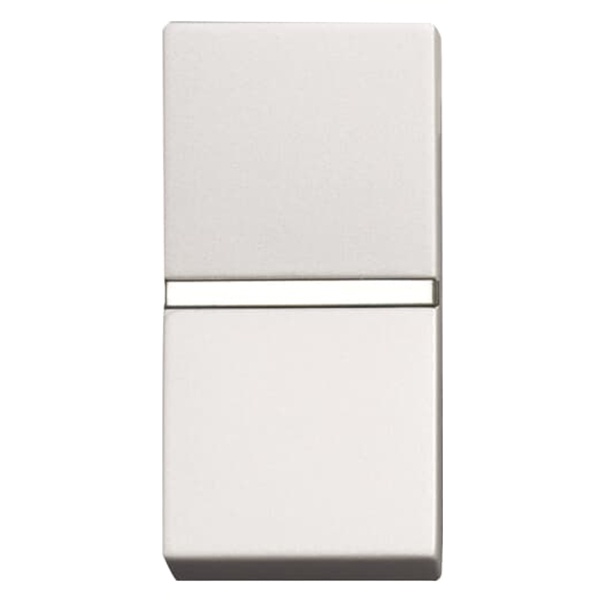 Механизм 1-клавишного 2-полюсного выключатель 1 модуль ABB Zenit, альпийский белый (N2101.2 BL)