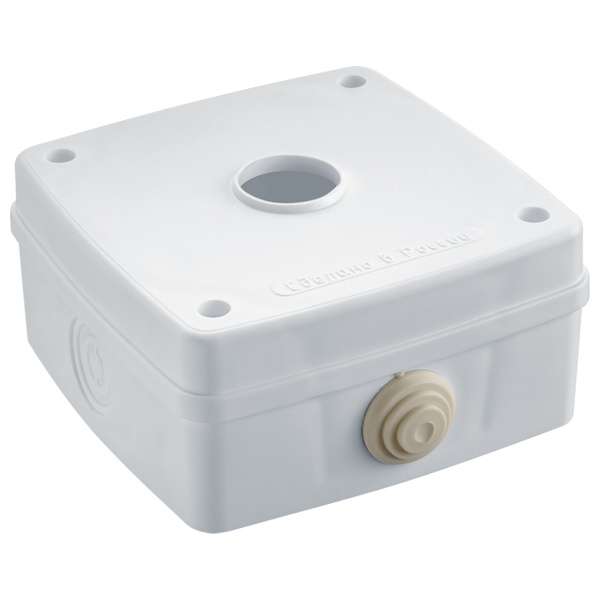 Коробка монтажная Navigator 93 490 NSS-СDB-01-PRO-WH для видеокамер