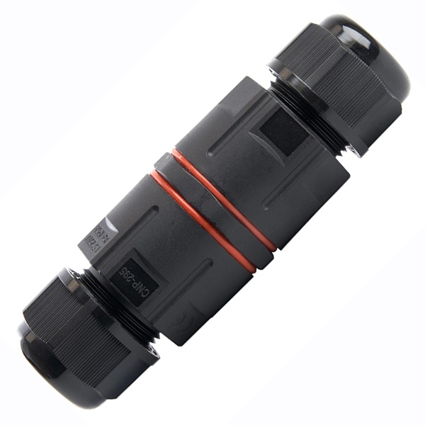 Коннектор водонепроницаемый Feron LD535 5 контактный с СМК221 пружинными контактами IP68