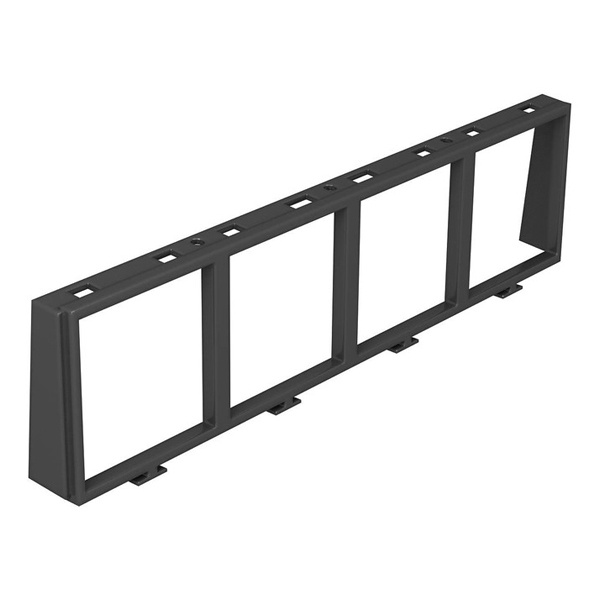 Монтажная рамка OBO Bettermann 4хModul45 для системы 55 MT45V 4 полиамид черный