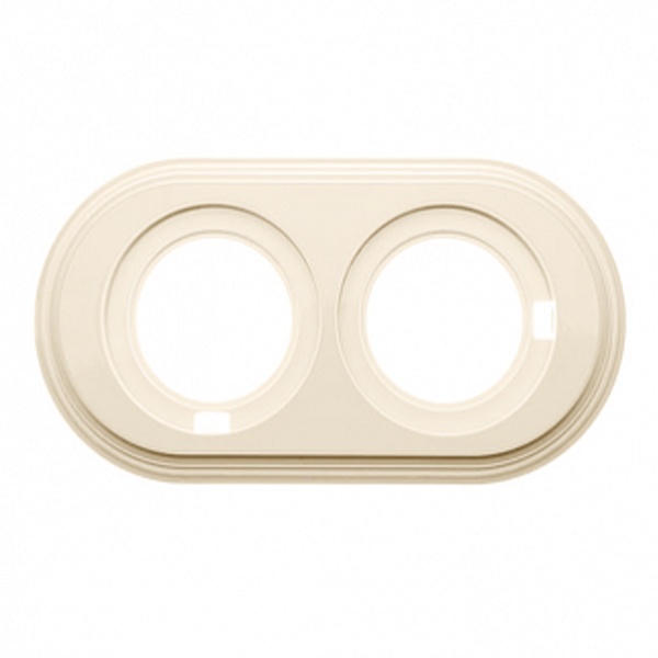 Рамка 2-я Bironi Лизетта, пластик Песочное золото