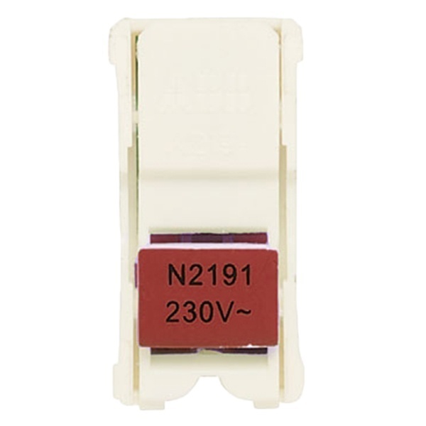 Лампа неоновая для 2-полюсных выключателей/переключателей/кнопок ABB Zenit (N2192 RJ)