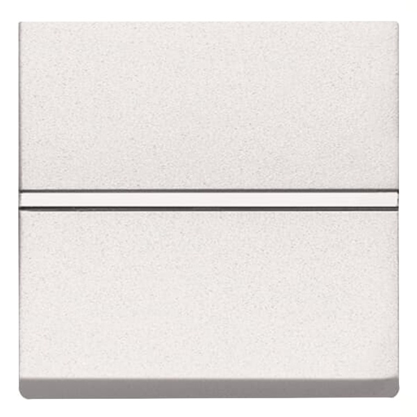 Механизм 1-клавишного 2-полюсного выключатель 2 модуля ABB Zenit, альпийский белый (N2201.2 BL)