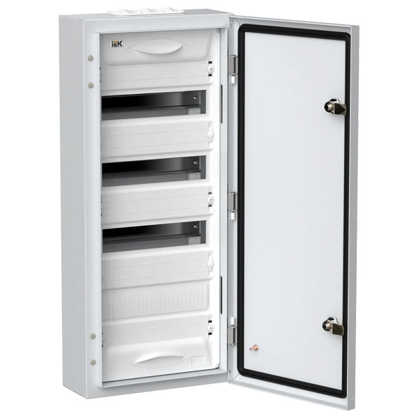 Корпус металлический навесной ИЭК TITAN 5 ЩРн-48 48(4х12) модулей одна дверь IP54 белый