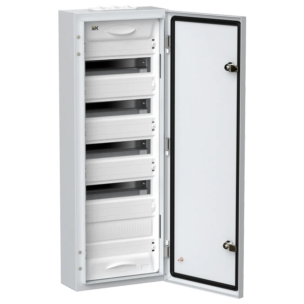 Корпус металлический навесной ИЭК TITAN 5 ЩРн-60 60(5х12) модулей одна дверь IP54 белый