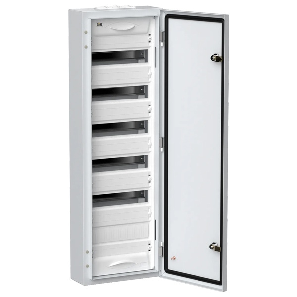 Корпус металлический навесной ИЭК TITAN 5 ЩРн-72 72(6х12) модуля одна дверь IP54 белый