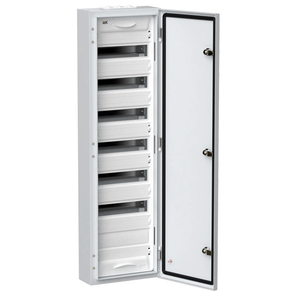 Корпус металлический навесной ИЭК TITAN 5 ЩРн-84 84(7х12) модуля одна дверь IP54 белый