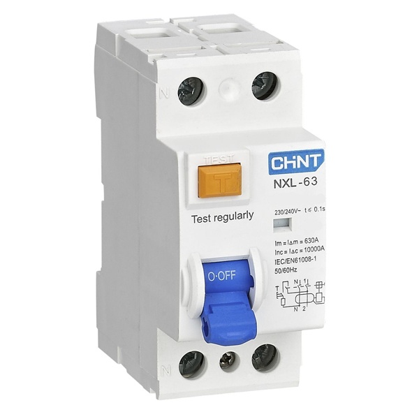 УЗО Chint NXL-63 6kA 1P+N 40A 30mA тип A (R) (ВДТ)