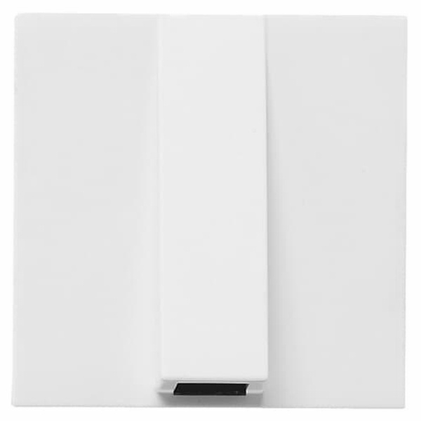 Вывод кабельный 2 модуль ABB Zenit, альпийский белый (N2207 BL)