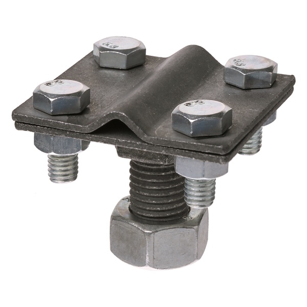 Зажим прута TDM с болтовым креплением к муфте, 4-х болтовой, прут D6-10 мм, М16, термодиффузия