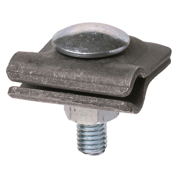 Зажим соединительный TDM универсальный под 1 болт 30х30мм, прут-прут D6-16 мм, термодиффузия