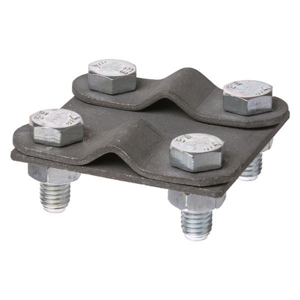 Зажим контрольный TDM 57х57мм прут-прут D6-10 мм, термодиффузия