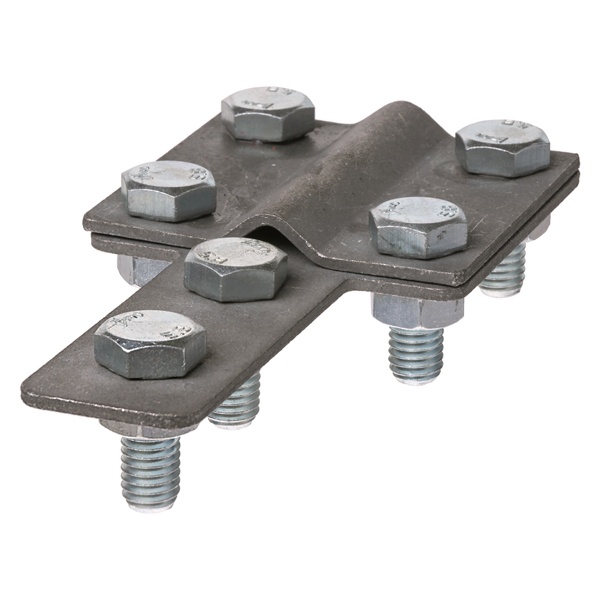 Зажим контрольный TDM, полоса 40х4мм/прут D6-10 мм, термодиффузия